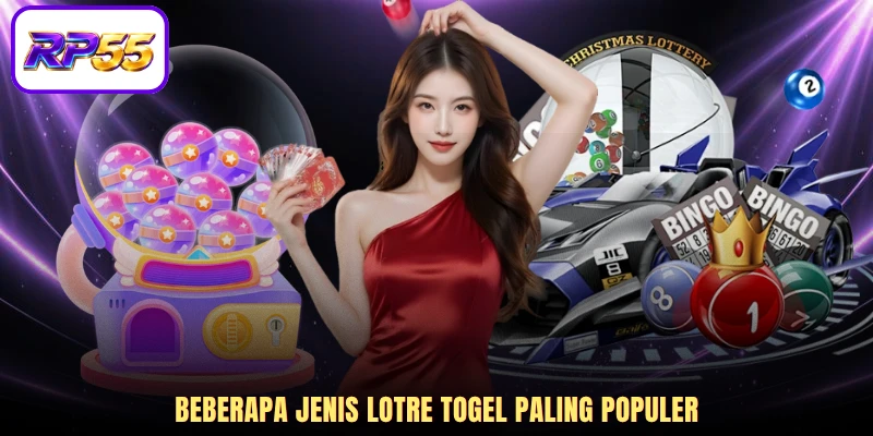 Beberapa jenis lotre Togel paling populer