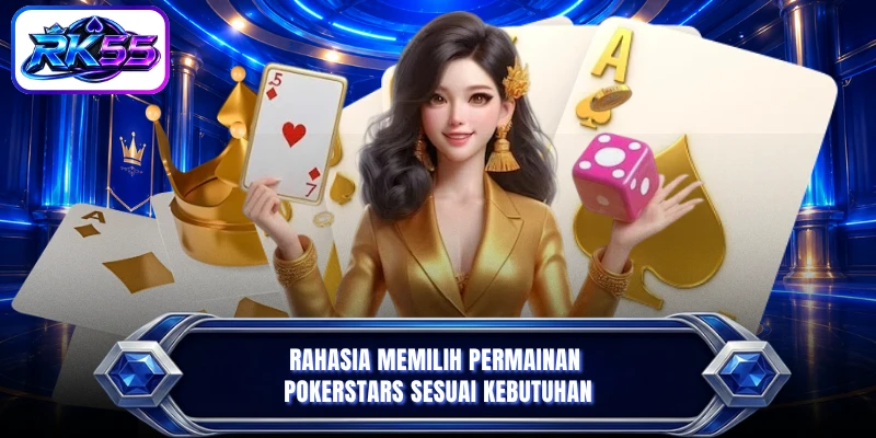 Rahasia memilih permainan PokerStars sesuai kebutuhan