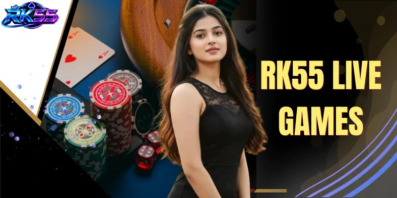 RK55 Live Games - 500+ Meja Taruhan Bersama Dealer Langsung
