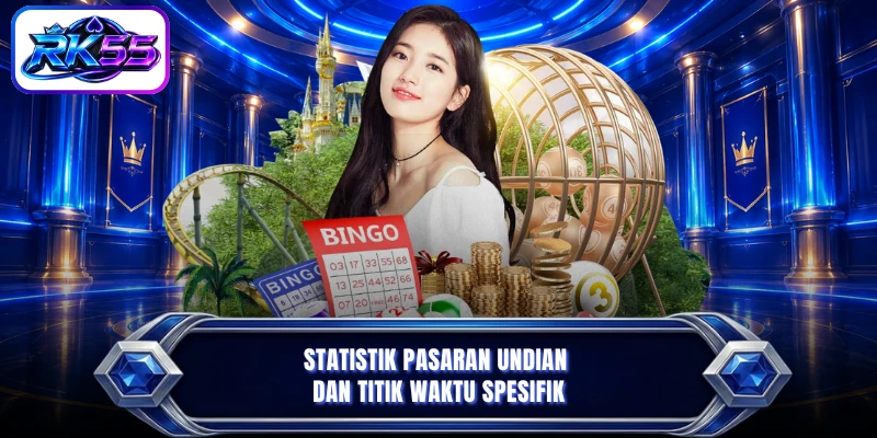 Statistik pasaran undian dan titik waktu spesifik